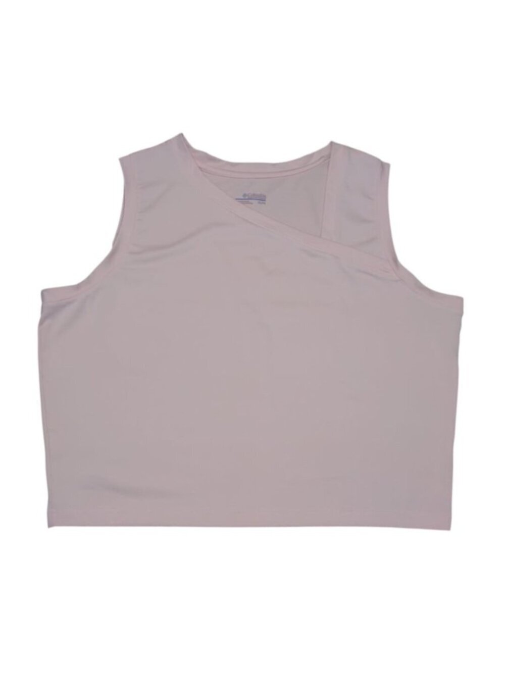 Columbia Womens Light Pink Sleeveless Stretch Tank Top XL Casual Activewear.